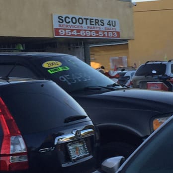 Scooters 4 U - Sign - Motorcycle Repair Near Me - Hollywood, Florida