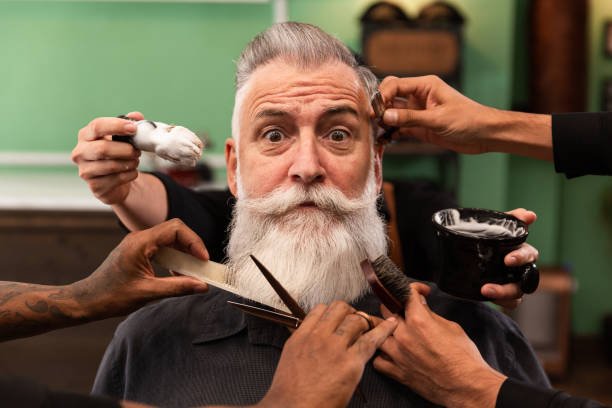 Lasting Impressions Barber Studio Logo