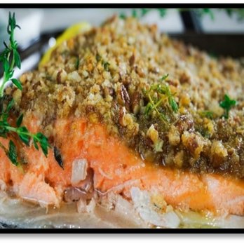 Door 3090 Catering - Encrusted Atlantic Salmon - Caterers Near Me - Milton, Ontario