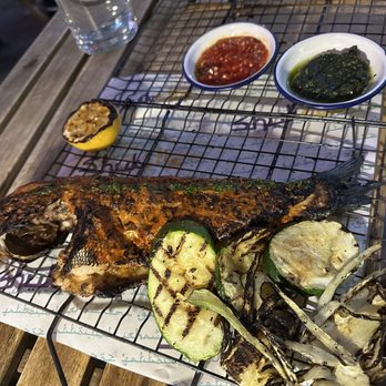 Shukette - Fish in a cage - AMAZING - Middle Eastern Near Me - New York, New York