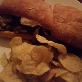 Cheesetique - Cheesesteak sandwich with rosemary chips - Cheese Shops Near Me - Alexandria, Virginia Cheesetique - Cheesesteak sandwich with rosemary chips - Cheese Shops Near Me - Alexandria, Virginia