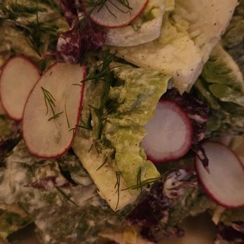 Slim's Pizzeria - Radish salad, delicious get it - Pizza Near Me - Birmingham, Alabama