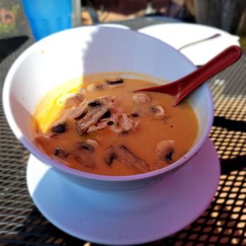 Three Spice Thai Kitchen - Tom Kha Chicken - Thai Near Me - Gardena, California