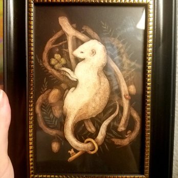 Miette - My new art piece. Sold as a postcard, but it was begging to be framed. - Women's Clothing Near Me - New Orleans, Louisiana