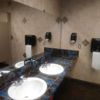 Exxon - two sinks in a public restroom - Gas Stations Near Me - Longview, Texas