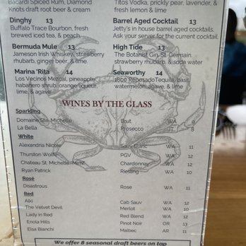 Jetty Bar & Grille - Drink menu - Seafood Near Me - Everett, Washington Jetty Bar & Grille - Drink menu - Seafood Near Me - Everett, Washington