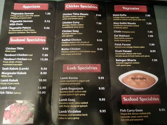 Menu photo 3 Masala Express Arlington, VA