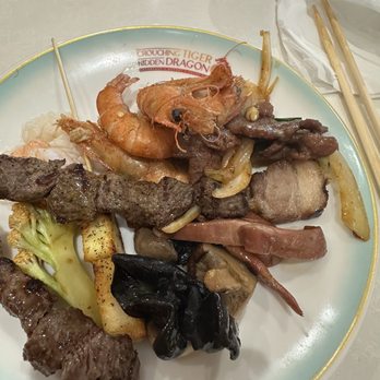 Crouching Tiger Hidden Dragon - Assortments of what I had. - Buffets Near Me - Richardson, Texas