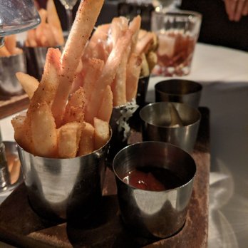 Bourbon Steak - Three different types of fries - Steakhouses Near Me - Glendale, California