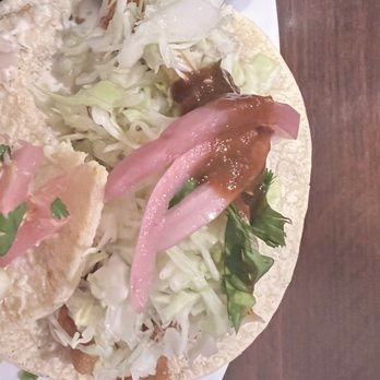 Pigfish Cafe - Fish tacos with pickled onions (DELISH) - Sandwiches Near Me - Burien, Washington Pigfish Cafe - Fish tacos with pickled onions (DELISH) - Sandwiches Near Me - Burien, Washington
