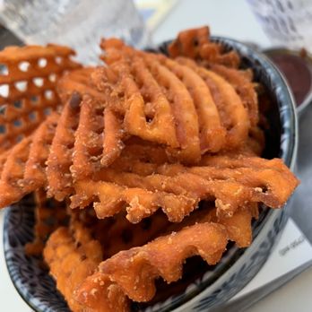 Linger - Sweet Potato Waffle Fries - Asian Fusion Near Me - Denver, Colorado Linger - Sweet Potato Waffle Fries - Asian Fusion Near Me - Denver, Colorado
