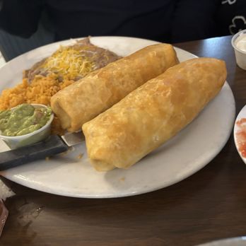 Felipe's Mexican Restaurant - 2 Beef Chimichangas - Mexican Near Me - Wichita, Kansas Felipe's Mexican Restaurant - 2 Beef Chimichangas - Mexican Near Me - Wichita, Kansas