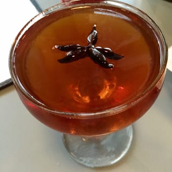 High Hat Cafe - Spirit in the Chai - Basil Hayden, calvados chai, vermouth, maple, chocolate bitters - Southern Near Me - New Orleans, Louisiana High Hat Cafe - Spirit in the Chai - Basil Hayden, calvados chai, vermouth, maple, chocolate bitters - Southern Near Me - New Orleans, Louisiana