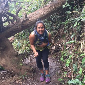 Aiea Loop Trail - Ducking under downed trees - Hiking Near Me - Aiea, Hawaii