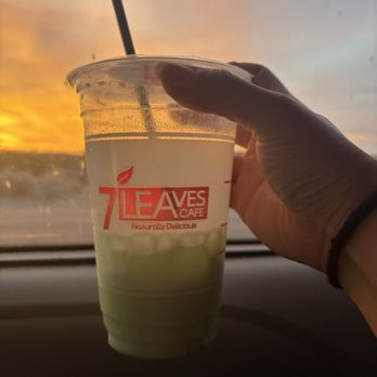 7 Leaves Cafe - Mung Bean Milk Tea Iced (reg $5.50) - Coffee & Tea Near Me - Riverside, California 7 Leaves Cafe - Mung Bean Milk Tea Iced (reg $5.50) - Coffee & Tea Near Me - Riverside, California