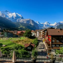 Hotel Schönegg - View from our room.