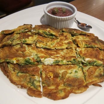 Caysorn Thai Restaurant - Nahm Prik Kapi - spicy shrimp paste with Cha-om omelette - Thai Near Me - Haymarket, NSW