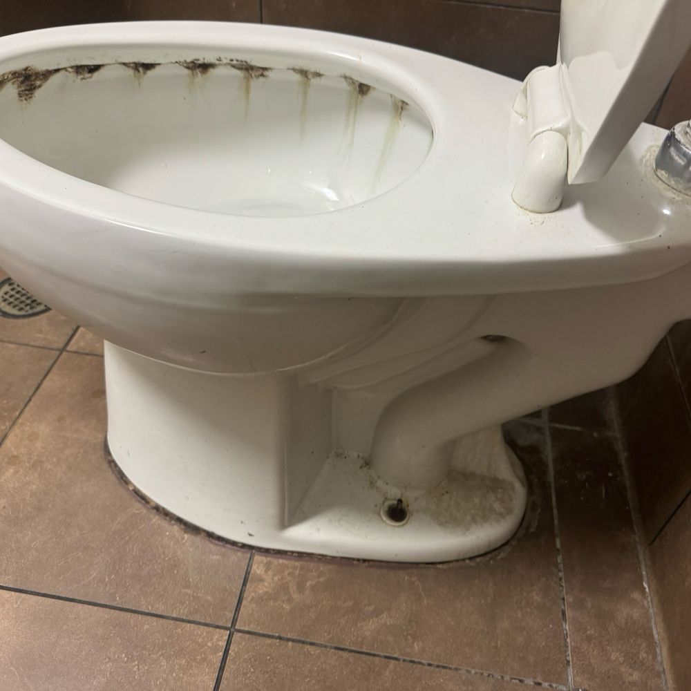 Baja Fresh - This is Baja fresh toilet designated for their customers.  And this is how it is displayed when you come into the bathroom. - Mexican Near Me - Los Gatos, California
