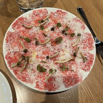 Bombo Italian Kitchen - Wagyu Beef Carpaccio - Italian Near Me - Seattle, Washington Bombo Italian Kitchen - Wagyu Beef Carpaccio - Italian Near Me - Seattle, Washington