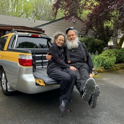 Signature Motor Company - Abba & Amma at home with 2003 Subaru Baja in mint condition!