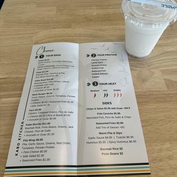 Kabo Kitchen - Menu - Mediterranean Near Me - Santa Ana, California