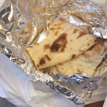 Kathmandu Restaurant - Nan bread that comes with take out meal - Indian Near Me - Toronto, Ontario