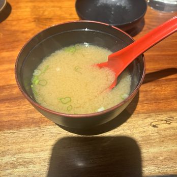 M Sushi - Miso soup - Sushi Bars Near Me - Durham, North Carolina