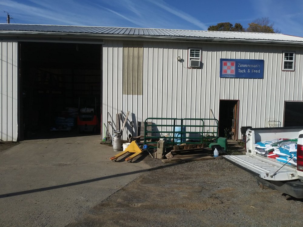 ZIMMERMAN’S TACK & PURINA FEED 374 St Rt 1018, Kittanning