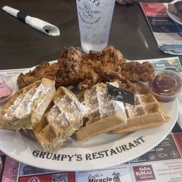 Chicken and waffles Chicken and waffles