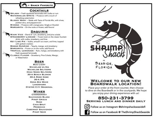 Menu photo 5 The Shrimp Shack Santa Rosa Beach, FL Menu photo 5 The Shrimp Shack Santa Rosa Beach, FL