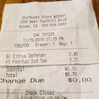 Starbucks - Coffee & Tea Near Me - Azusa, California