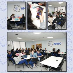 AMSC College - Students and faculty came together for fun daily activities, trivia, and pizza parties as part of the 30th anniversary celebration.