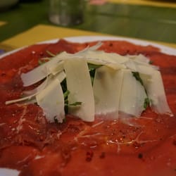 Oste Scuro - Carpaccio di manzo marinato