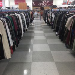 T. J. Maxx - Neatly organized racks