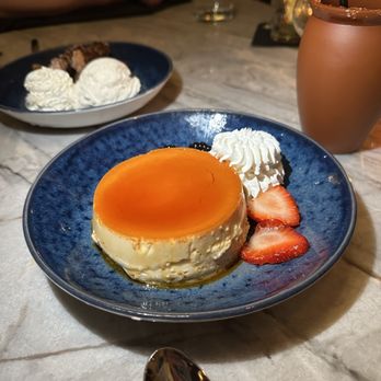 Caló Kitchen + Tequila - Flan - Cocktail Bars Near Me - Costa Mesa, California Caló Kitchen + Tequila - Flan - Cocktail Bars Near Me - Costa Mesa, California