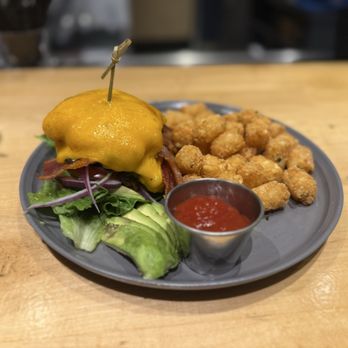 Bayside Kitchen & Bar - Bunless BKB Burger & Tots - New American Near Me - San Diego, California Bayside Kitchen & Bar - Bunless BKB Burger & Tots - New American Near Me - San Diego, California