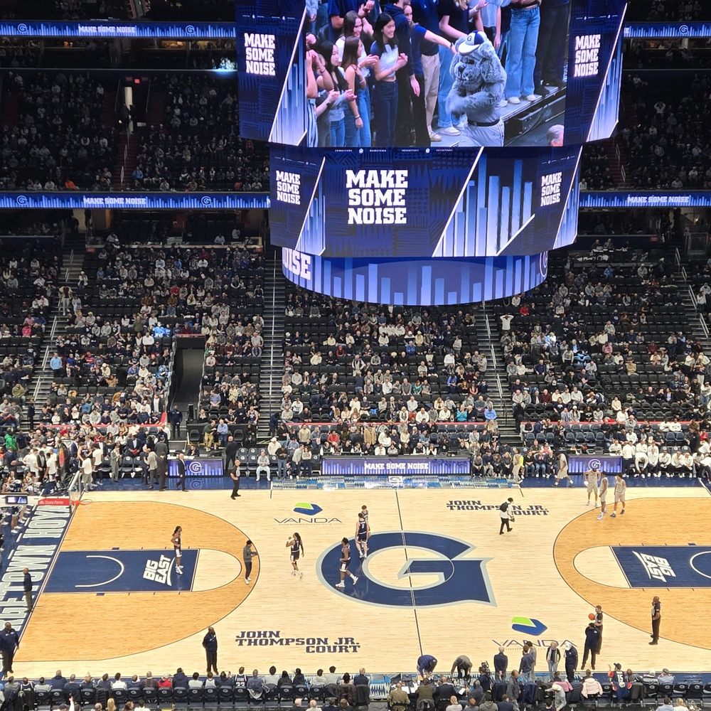 Capital One Arena - Georgetown vs UCONN - Stadiums & Arenas Near Me - Washington, DC, District of Columbia