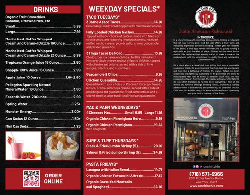 Menu photo 2 Unchin Chin Bronx, NY Menu photo 2 Unchin Chin Bronx, NY