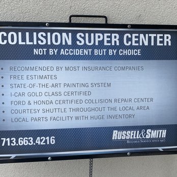 Russell & Smith Honda - Collision super center - Auto Repair Near Me - Houston, Texas