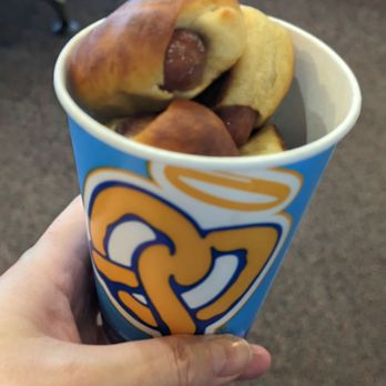 Auntie Anne's - Mini pretzel dogs - Pretzels Near Me - Chicago, Illinois Auntie Anne's - Mini pretzel dogs - Pretzels Near Me - Chicago, Illinois