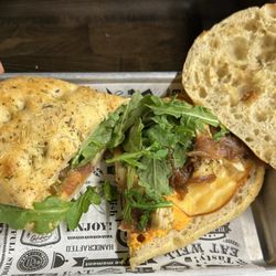 Westside Market on Powell - Herb roasted chicken Panini.