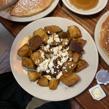 Runcible Spoon Cafe & Restaurant - Half Home Fries add Feta - cheat code - Coffee & Tea Near Me - Bloomington, Indiana Runcible Spoon Cafe & Restaurant - Half Home Fries add Feta - cheat code - Coffee & Tea Near Me - Bloomington, Indiana
