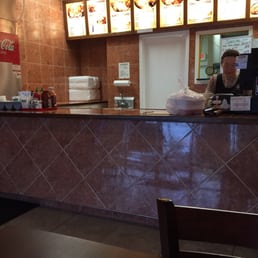 The very nice lady behind the counter. The very nice lady behind the counter.