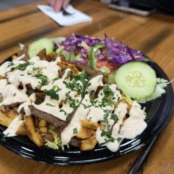 Abdo Kabab - mixed Mix shawarma platter - Halal Near Me - Orlando, Florida Abdo Kabab - mixed Mix shawarma platter - Halal Near Me - Orlando, Florida