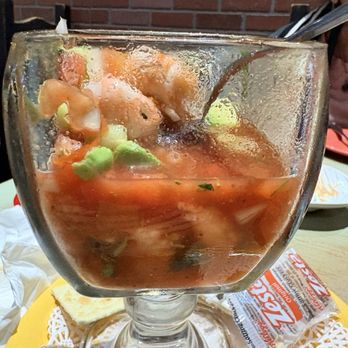 La Costa Mariscos - Coctel de camaron (shrimp cocktail) - Mexican Near Me - Bakersfield, California