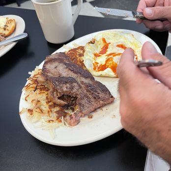 Nick's 50's Diner - Steak and eggs - Diners Near Me - West Palm Beach, Florida