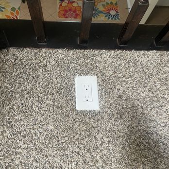 SPD Electric - Upstairs new outlet in hallway. - Electricians Near Me