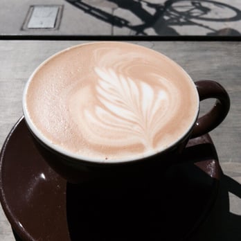 Firecreek Coffee - Latte with a leafy design :)! - Coffee & Tea Near Me - Flagstaff, Arizona Firecreek Coffee - Latte with a leafy design :)! - Coffee & Tea Near Me - Flagstaff, Arizona
