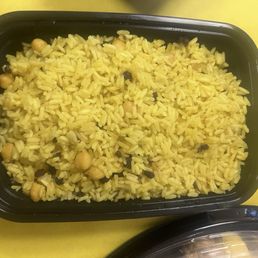 Rice with garbanzos