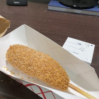 Jongro Rice Hotdog - Original corn dog - Hot Dogs Near Me - Flushing, New York Jongro Rice Hotdog - Original corn dog - Hot Dogs Near Me - Flushing, New York